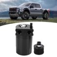 thumbnail image 4 of Oil Reservoir Tank, Professional Compact Sturdy Oil Catch Cans Rustproof Aluminium Alloy Efficient With Breather Filter For Car Black, 4 of 8