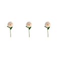thumbnail image 2 of Baohd 1/2/3/5 10pack/lot Realistic Appearance Artificial Flower For Party Decor And Home Decor Champagn Pink 3PCS, 2 of 6