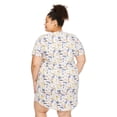 thumbnail image 3 of George Women's Plus Crew Neckline Nightshirt, 3 of 6