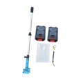 thumbnail image 3 of Flynix Water Transfer Pump Cordless Rod Sump Pump Portable Multi Purpose Drainage Lightweight Sturdy Easy Use Effortless Operation Suitable for RV Boat Garden Pond Appliance 2 Power units, 3 of 10