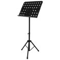 thumbnail image 1 of UPGRATOR Support de Musique Pliant Réglable au Design Élégant pour la Maison, Noir, Portable et Léger, 1 of 8