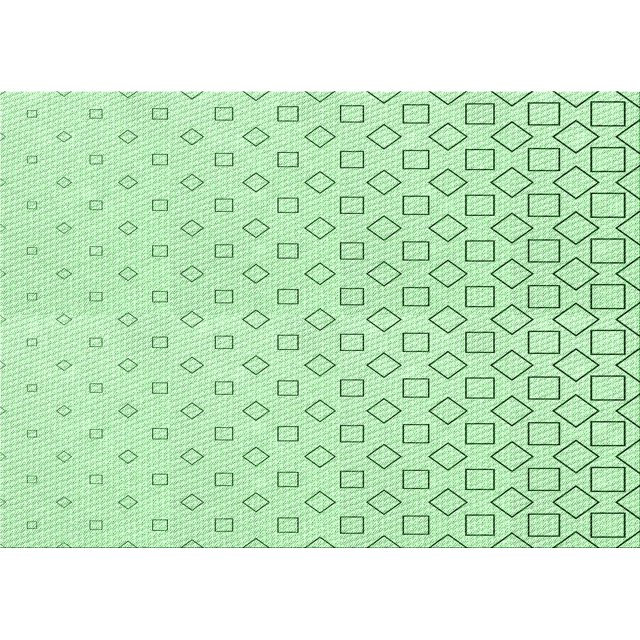 Ahgly Tapis Rectangulaire Lavable en Machine Intérieur Vert Menthe, 8 Pieds x 12 Pieds
