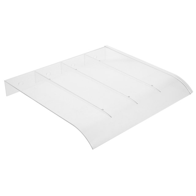 MOVTOTOP Clear PC Bracket for Window Door Rain Protection and Sunshade 40cm