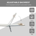 thumbnail image 4 of Outsunny Adjustable Garden Lounger, 4 of 10