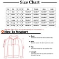 thumbnail image 5 of Jalioing Men's Fall Winter Hoodies Long Sleeve Drawstring Sweatshirts Casual Solid Color Pocket Pullover Tops, 5 of 5