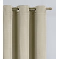 thumbnail image 2 of Eclipse Heath 63" Grommet Blackout Window Curtains Panel, 2 of 3
