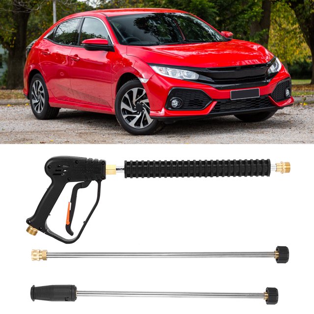 ANGGREK Water Spray ,Power Cleaner ,High Pressure Car Washer Water Spray 3000psi Washing Machine W/2 Extension Rod