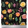 thumbnail image 1 of Soimoi Red polyester Georgette Fabric Fruits Decor Fabric Printed Yard 42 Inch Wide, 1 of 3