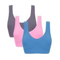 thumbnail image 1 of Intimates Bandeau Padded Stretchy Double Women Removable Bra Top Size Strapless Plus XL, 1 of 2