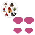 thumbnail image 4 of mmirethe Semelles Souples Talon Chaussures pour Talons Hauts Soutien Talon Réparation Bâton rose Rouge 1Set, 4 of 6