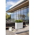 thumbnail image 4 of Veradek Block Series Jardinière Courte en Plastique à Portée - Blanc, 4 of 11