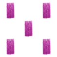 thumbnail image 2 of Decodeary Safe Foil Fringe Curtain Multiple Colors And Finger Tassels For Memorable Pink 3*1m 5Set, 2 of 4
