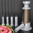 thumbnail image 1 of ABPWLY Manual Sausage Stuffer Maker, Home Kitchen Sausage Filler Tool with 4 Nozzles, for Meat Processing, 1 Set, 1 of 2