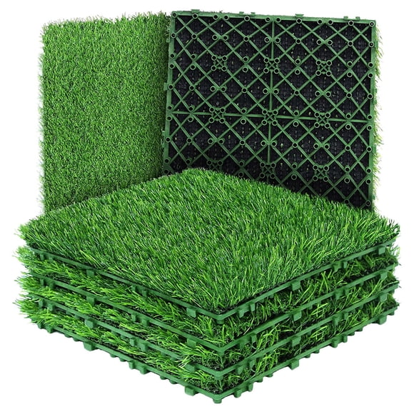 Fufafayo Artificial Grass Pad For Dogs Potty Training, Realistic Fake Turf Mat, Pet Grass Pad For Balcony Patio Outdoor Indoor, Dog Potty Grass For Puppy Small Pets