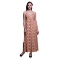 thumbnail image 1 of Bimba Robe Longue Chic à Imprimé Damassé pour Femme, Style Bohème, Maxi d'Été, Tenue de Plage - Très Petit, 1 of 1