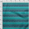 thumbnail image 2 of oneOone Viscose Chiffon Fabric Leaves & Floral Block Print Fabric BTY 42 Inch Wide, 2 of 4