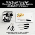 thumbnail image 4 of Ninja Foodi NeverDull Essential Knife System 10 Piece Set, 4 of 7