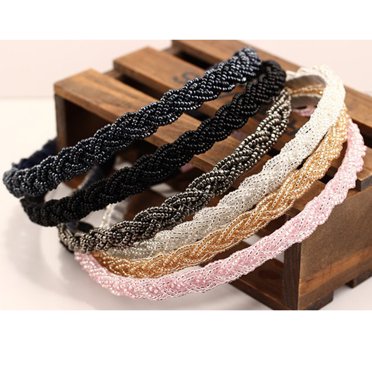 5PCS Women's Hair Band Decorative Assorted Colors Hair Hoop Headband Headwear