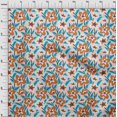 thumbnail image 4 of oneOone Velvet Light Pink Fabric Florals Craft Projects Decor Fabric Printed By The Yard 58 Inch Wide, 4 of 4