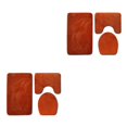 thumbnail image 1 of Baohd 3pieces Multi-functional Non-Slip Chenille Bath Rug Any Bathroom Eco-friendly PJ210611-B005 2Set, 1 of 6