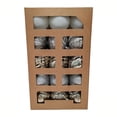 thumbnail image 4 of Holiday Time 45 Count Shatterproof Ornaments-Gray/Gold/Silver/White, 4 of 4
