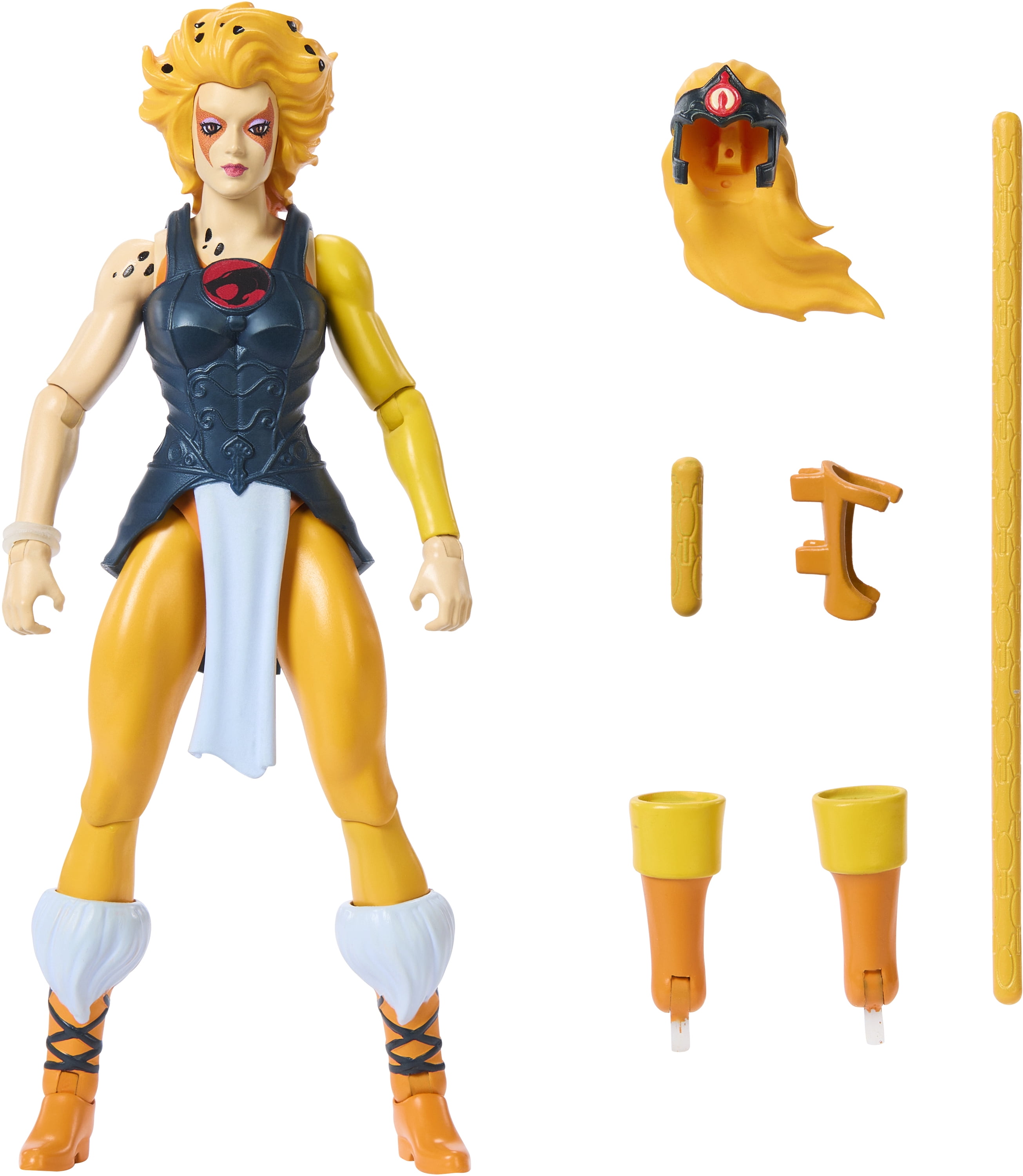 Masters of Universe Origins & ThunderCats Cheetara Action Figure, 1980s Toy Crossover 5.5 Inch