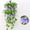 Purple#2, variant on 39.4in Artificial Petunia Hanging Plant, Realistic Silk Flowers for Indoor Outdoor Patio Home Garden Decoration, UV Resistant Fake Flower