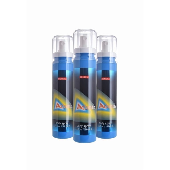 Bench Atlantis Vaporisateur Corporel 100ml (Lot de 3)
