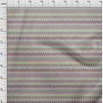 thumbnail image 3 of oneOone Georgette Viscose Fabric Chevron Ikat Printed Fabric 1 Yard 42 Inch Wide, 3 of 4