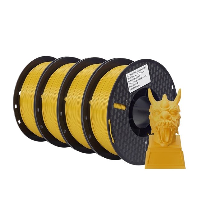 4KG PLA Filament 1.75mm 3D Printing Plastic Material, No Bubble Eco-friendly Multiple Color For FDM 3D Printers ,Smoother Printing Experience