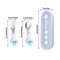 thumbnail image 1 of TIMIFIS Knife, Fork, Spoon Set Children's Tableware Creative Paw Spoon Fork Kindergarten Baby Complementary Food Storage Box Set,Cute Styling Kitchen Utensils & Gadgets, 1 of 2