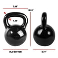 thumbnail image 5 of CAP Barbell Cast Iron Kettlebell, 10 - 60 lbs, 5 of 5