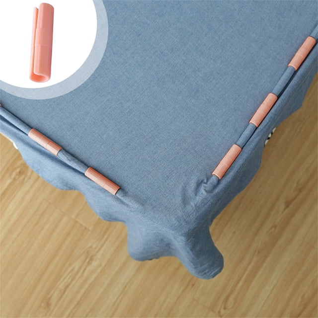 Fwttom 10Pc Sheet Fastener New Style Fastening Clip Quilt Fastener Easy to Install Avoid-Run Clip Fastening Buckle Good Night's Sleep