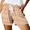 thumbnail image 1 of Wdgfv Short de Bain Taille Haute pour Femmes avec Doublure, Poche, Shorty, Bas de Maillot de Bain, 1 of 4