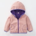 thumbnail image 2 of Fashionable And Soft Polar Fleece Jacket For Boys And Girls With Hood And Hidden Pockets, 2 of 8