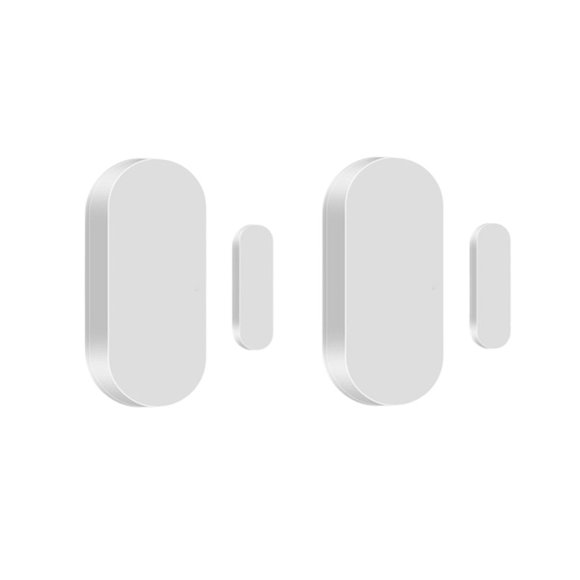 Tuya ZigBee Door Sensor, Smart Home Security Detector Alarm Window Sensor Detector Remote Monitor Alexa ,Easy to Install