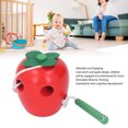 thumbnail image 4 of Wooden Threading Toy, Eat  Safe Learning Educational Toys For Kids Toddlers Boys Girls, 4 of 8