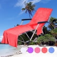 thumbnail image 2 of XZNGL Chair Beach Towel Lounge Chair Beach Towel Cover Microfiber Pool Lounge Chair, 2 of 9