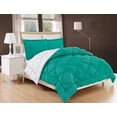 thumbnail image 2 of Down Alternative Double-Filled Comforter Full/Queen, Grey, 2 of 5