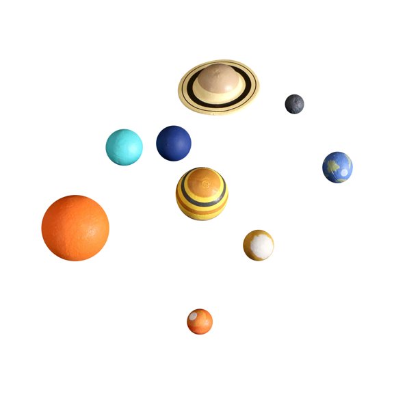 IROINID 3D Way Solar System Planet Eight Planets Model Creative Earth Decoration Science Educational Toys