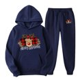 thumbnail image 2 of TIMIFIS Men's Tracksuit 2 Piece Hooded Athletic Sweatsuits Pullover Casual Running Jogging Sport Suit SetsFall, 2 of 9