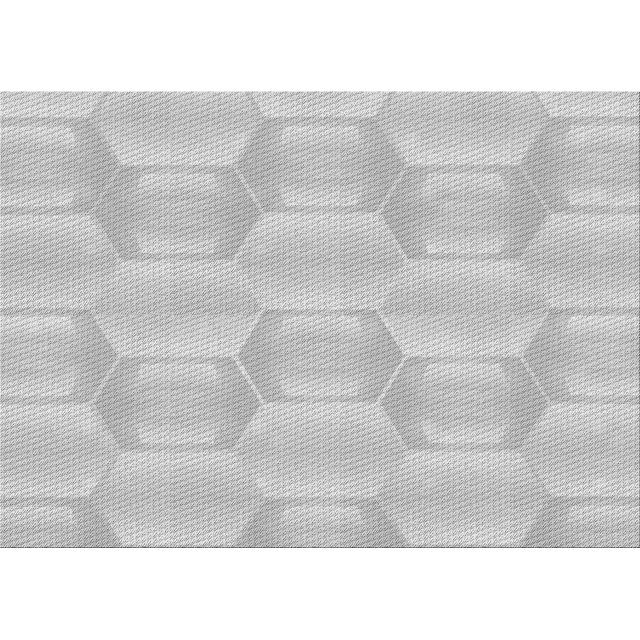 Ahgly Tapis Rectangulaire Lavable en Machine Intérieur Transitionnel Gris Foncé, 8 Pieds x 10 Pieds