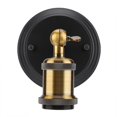 thumbnail image 4 of Vobor-CA Iron Sconce Vintage Country Style Black E27 Wall Lamp, 4 of 8