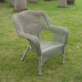 thumbnail image 3 of International Caravan Monaco Chaise de Patio en Résine Couleur Pacane (Ensemble de 2), 3 of 5