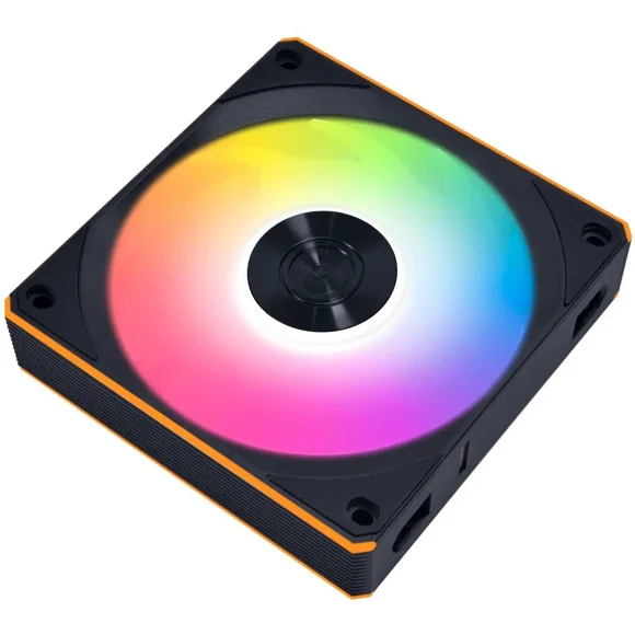 Lian Li UNI Fan CL120 ARGB PWM Fan - Single Pack - 2.4 GHz Wireless Signal RGB & PC Case Fans Control - 28mm FDB - Daisy-Chain - Low Noise - Controller NOT Included & Required - Black (12CL1W1B)