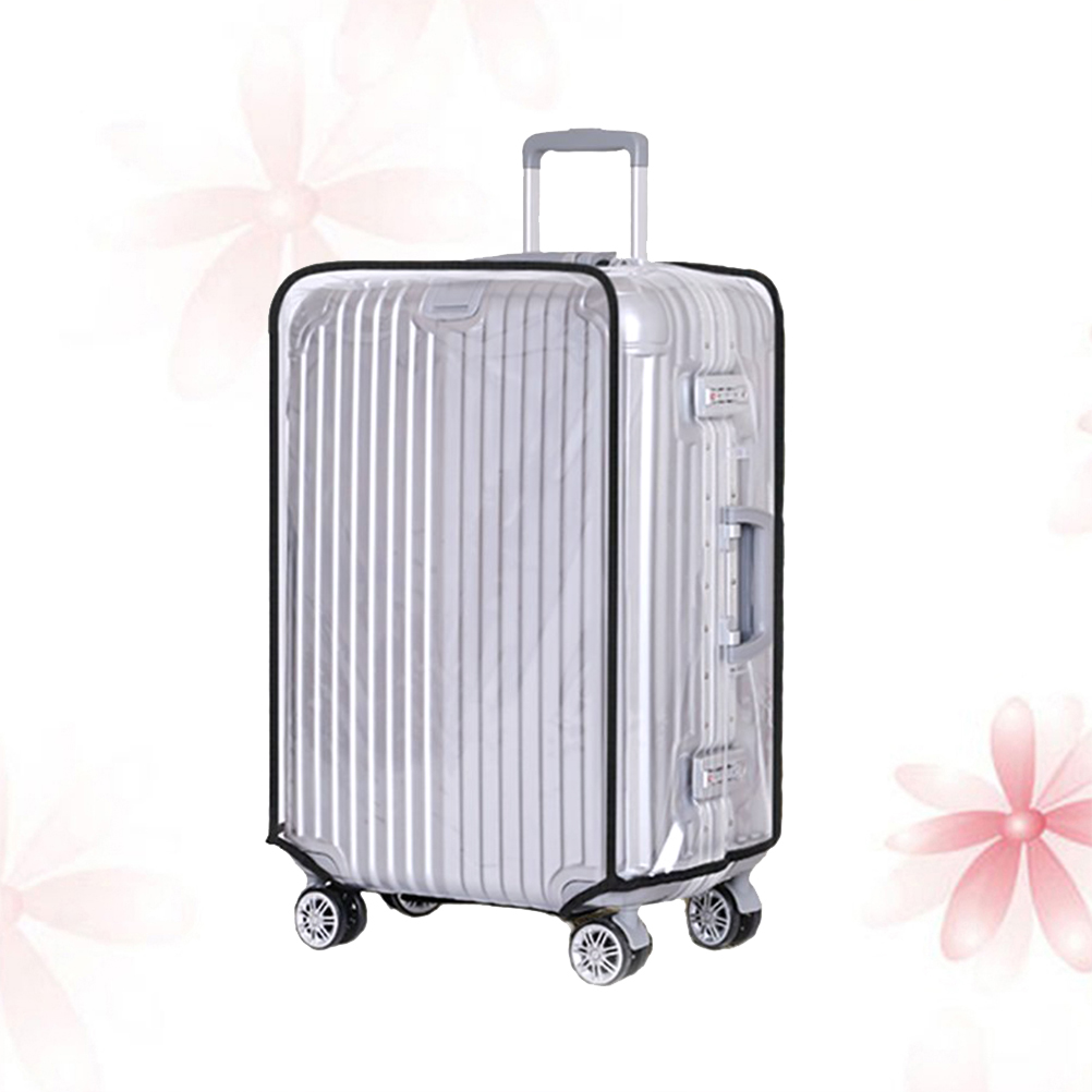 UPGRATOR Luggage Cover Set Transparent Luggage Cover PVC 1Set Washable for
