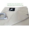 thumbnail image 2 of Grounding Sheet 10% Silver with Grounding Cord Native Cotton for Better Sleep Healthy (26x 52 Inch), 2 of 5