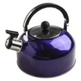 thumbnail image 1 of Stylish And Versatile 2L Whistling Kettle Stovetop Stainless Steel Blue, 1 of 9