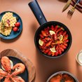 thumbnail image 4 of Jovati Multifunctional Electric Frying Pan with Non-Stick Coating - Mini Electric Pot, 450W, 1.8L Capacity, Portable, 4 of 7