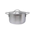 thumbnail image 1 of Mainstays Aluminium Stockpot with Aluminium lid 31 CM, 1 of 5